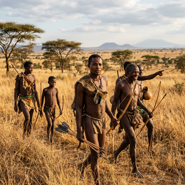Exploring Hadzabe Tribe