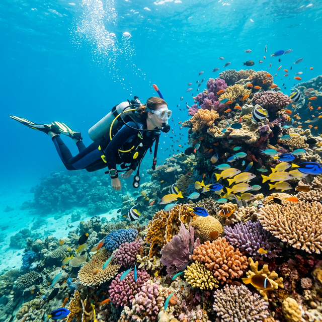 Diving in Zanzibar